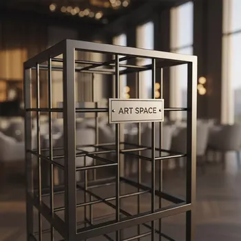 Аренда Стеллажи металлические для бутылок в Mantera Supreme — ART SPACE