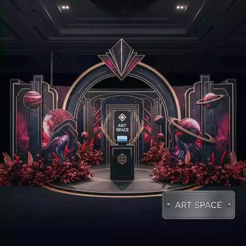 Аренда Фотозона Морфология космическая в Courtyard by Marriott Sochi — ART SPACE