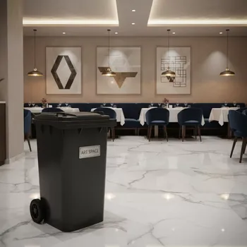 Аренда Бак для мусора 120 л в ресторане «Sanremo» — ART SPACE