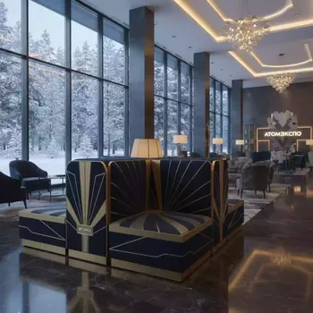 Аренда Секция угловая 30 градусов в Novotel Resort — ART SPACE