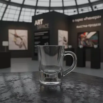 Аренда Стопка Айлэнд с ручкой 70 мл в парке «Ривьера» — ART SPACE