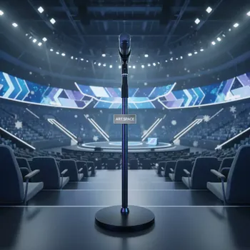 Аренда Стойка микрофонная прямая на утяжелителе VK Stadium Sirius — ART SPACE