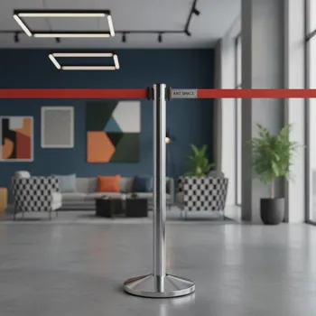 Аренда Стойка с лентой red 5 м в Radisson Collection Paradise — ART SPACE