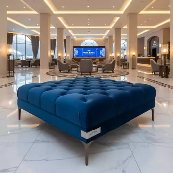 Аренда Пуф Privato синий в Sochi Marriott Krasnaya Polyana — ART SPACE
