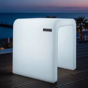 Аренда Стол пластиковый светящийся Winston Lighting на пляжных клубах Хосты — ART SPACE