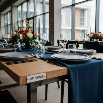 Аренда Посуда мебель предметы сервировки текстиль в Novotel Resort — ART SPACE
