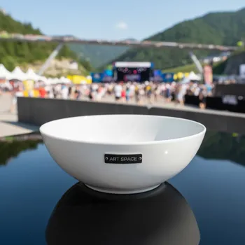 Аренда Салатник Элит Келевра белый D 240 мм H 55 мм в Skypark Sochi — ART SPACE