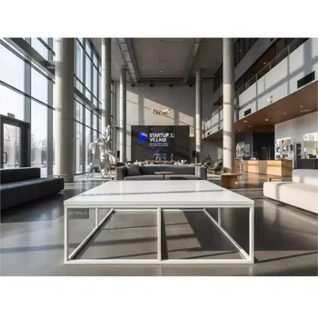Аренда Стол журнальный Cube Loft XL белый в отеле «Богатырь» — ART SPACE