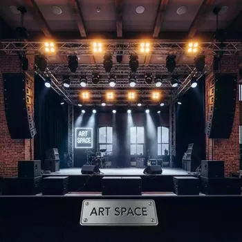 Аренда Оборудование звуковое и световое для сцены 10х8 м в Rixos Krasnaya Polyana — ART SPACE