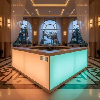 Аренда Стойка барная LED Jumbo Bar прямая секция в Swissôtel Resort Sochi Kamelia — ART SPACE