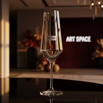 Аренда Бокал для шампанского флюте граненый 150 мл в Cosmos Sochi Hotel — ART SPACE