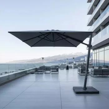 Аренда Зонт профессиональный 3х4 м Banana Plus в Grand Karat Sochi — ART SPACE