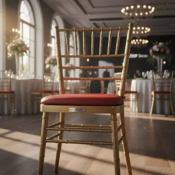 Аренда Подушка для стула Кьявари 3 см кожзам красный в Mövenpick Hotel — ART SPACE
