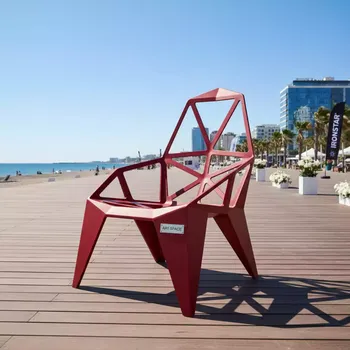 Аренда Стул Chair One красный на пляже «Мандарин» — ART SPACE