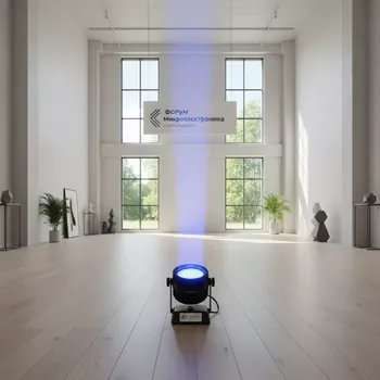 Аренда Прожектор светодиодный мини American DJ micro wash RGBW в лофте «Студия 21» — ART SPACE