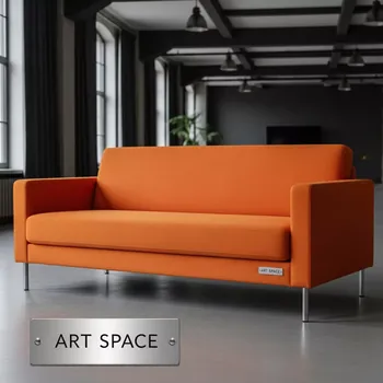 Аренда Диван тканевый Klippan оранжевый в Radisson Hotel Rosa Khutor — ART SPACE