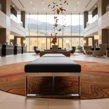 Аренда Банкетка BB черная в Golden Tulip Rosa Khutor — ART SPACE