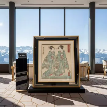 Аренда Картина Китагава Утамаро № 18 на площадке Rosa Peak (2320м) — ART SPACE