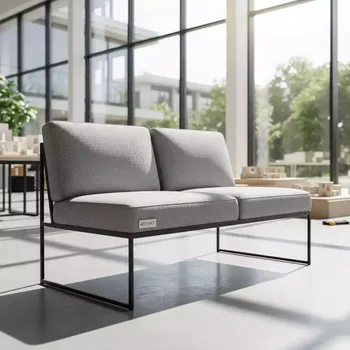 Аренда Скамейка двухместная с обивкой Slot PG в санатории «Заполярье» — ART SPACE