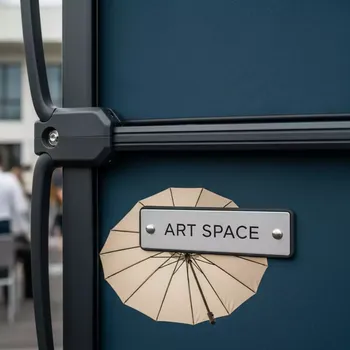 Аренда Зонт дизайнерский 2,3х2,35 м в Courtyard by Marriott Sochi — ART SPACE