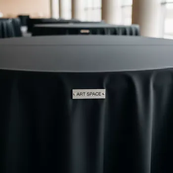 Аренда Скатерть круглая черная Профлайн 2,7 м в отеле Hyatt Regency Sochi — ART SPACE