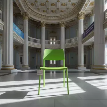 Аренда Стул складной Мармарис салатовый в Зимнем театре — ART SPACE