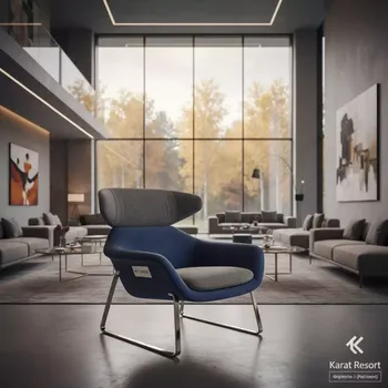 Аренда Кресло Babila XL на полозьях с обивкой в Karat Resort — ART SPACE