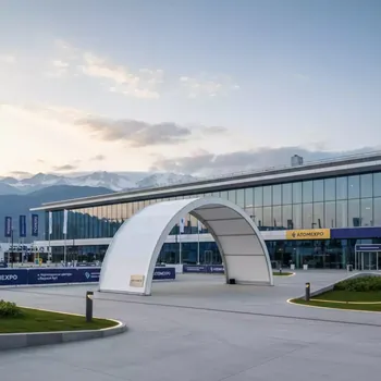 Аренда Шатер AFM 1022A в Керлинговом центре «Ледяной куб» — ART SPACE