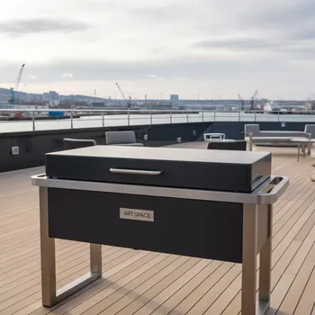 Аренда Гриль барбекю Green Glade AK18FP на VIP теплоходе (Морпорт Сочи) — ART SPACE