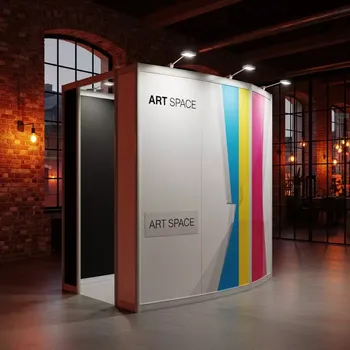 Аренда Поп ап стенды в ресторане «Sanremo» — ART SPACE