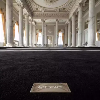 Аренда Ковровое покрытие ковролин черный 100 м² в Delta Sirius — ART SPACE
