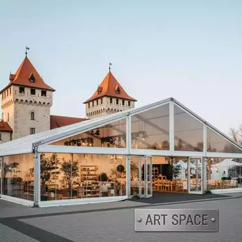 Аренда Шатер двускатный 25х50 м в отеле «Богатырь» — ART SPACE