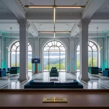Аренда Освещение современное AE LIGHT на курорте «Газпром» (Альпика) — ART SPACE