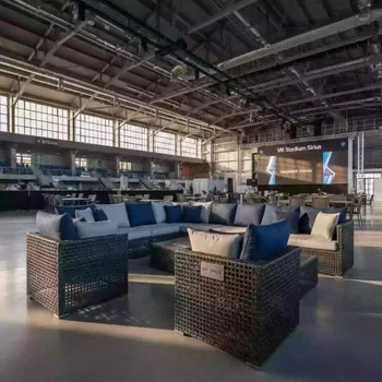 Аренда Комплект плетеной мебели Impero в VK Stadium Sirius — ART SPACE