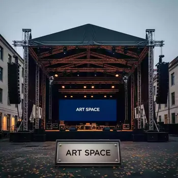 Аренда Сцена 8х6 м с крышей грузоподъемность 2,4 тонны в Mövenpick Hotel — ART SPACE