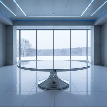 Аренда Стол банкетный Chrome White в санатории «Металлург» — ART SPACE