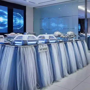 Аренда Фуршетная юбка тюль 1000х750 в Novotel Resort — ART SPACE