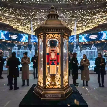 Аренда Фонарь новогодний Winter Glade Щелкунчик F 428 2 в VK Stadium Sirius — ART SPACE