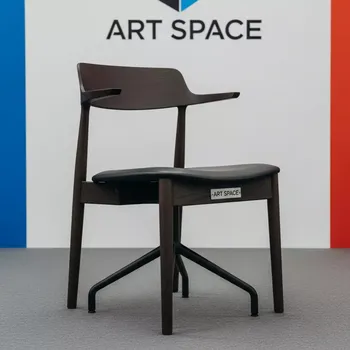 Аренда Стул Мартин черный деревянный на Сочи Автодроме — ART SPACE