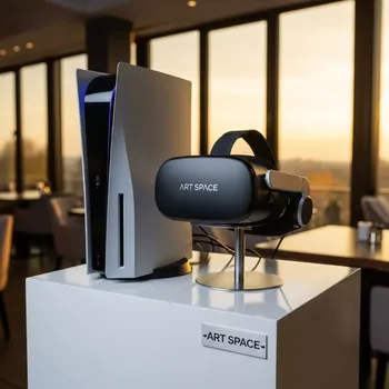 Аренда Консоль игровая PlayStation 4 VR Robinson The Journey в ресторане «Паруса» — ART SPACE