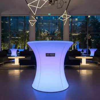 Аренда Столик коктейльный круглый светящийся в Rodina Grand Hotel & SPA — ART SPACE