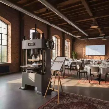 Аренда Тигельный пресс Vektor TYMB 930 в ресторане «Sanremo» — ART SPACE