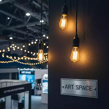 Аренда Гирлянда ретро belt light LED в Ледовом дворце «Айсберг» — ART SPACE