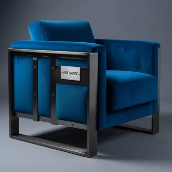 Аренда Кресло синий вельвет Orion в Radisson Collection Paradise — ART SPACE