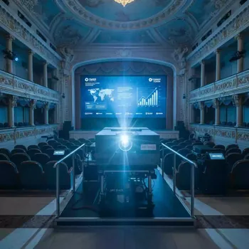 Аренда Проектор 12000 люмен HDX W12 в Зимнем театре — ART SPACE