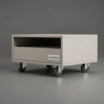 Аренда Тумба низкая на колёсиках Low Cabinet 54 в Университете «Сириус» — ART SPACE