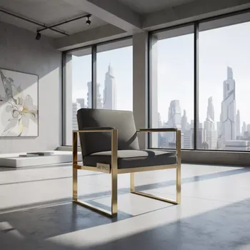Аренда Стул MAR CH st Gold Gl серый в Gamma Sirius — ART SPACE