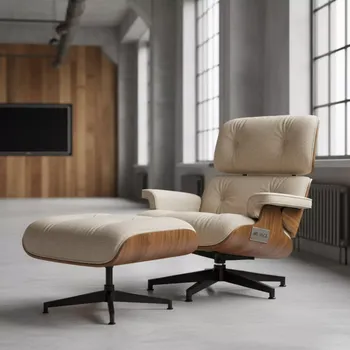 Аренда Чехол Е 04 на стул Eames бежевый в Gamma Sirius — ART SPACE