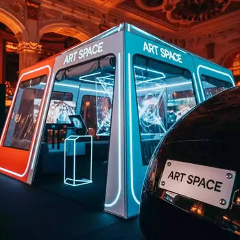 Аренда Шатер для интерактива в ресторане «Sanremo» — ART SPACE