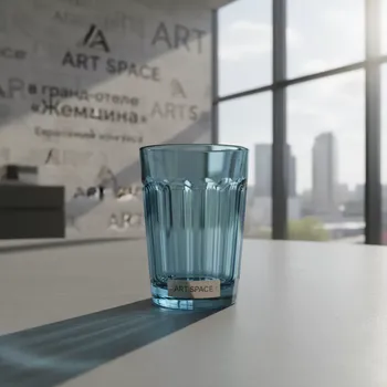 Аренда Бокал синий для воды Лира в гранд-отеле «Жемчужина» — ART SPACE